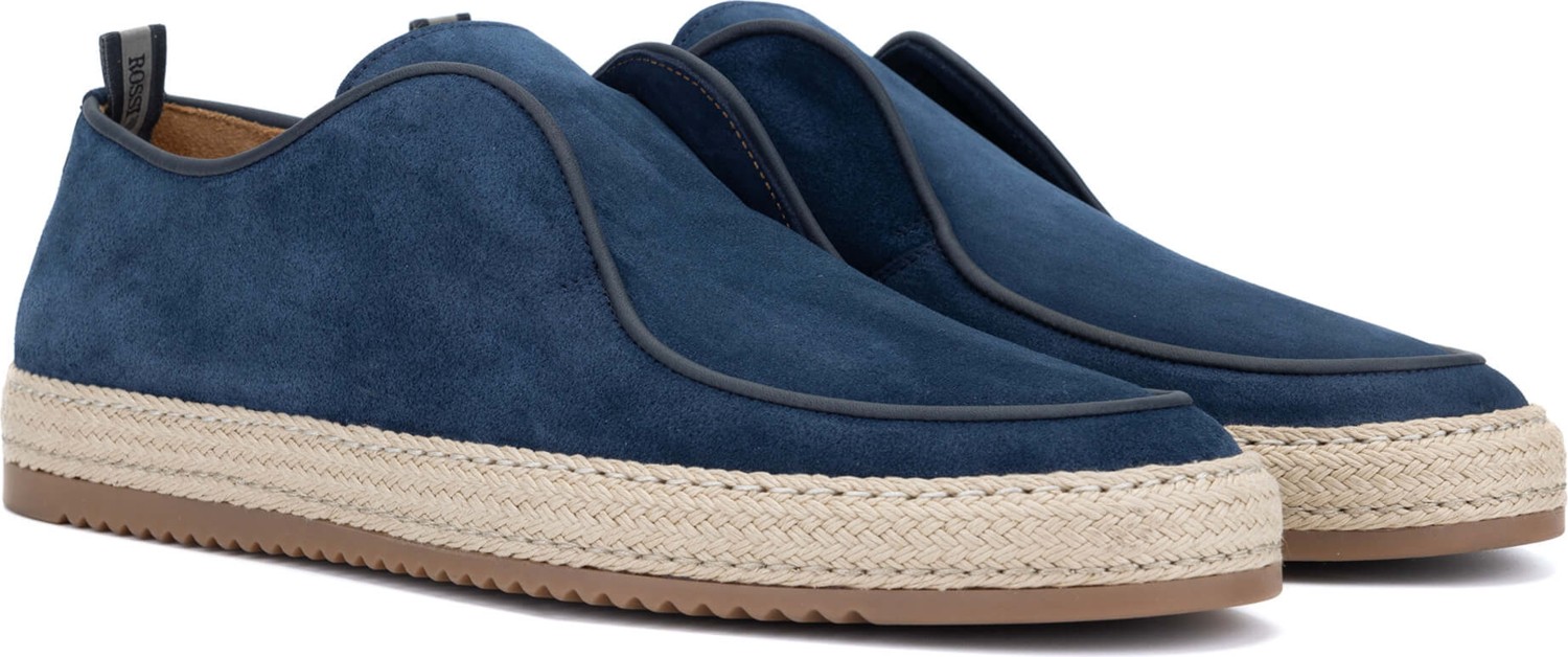 Rossi Rossı Erkek Hakiki Deri Mavi Loafer Ayakkabı 668 1093 Erk Ayk Y24 Blu görsel 5
