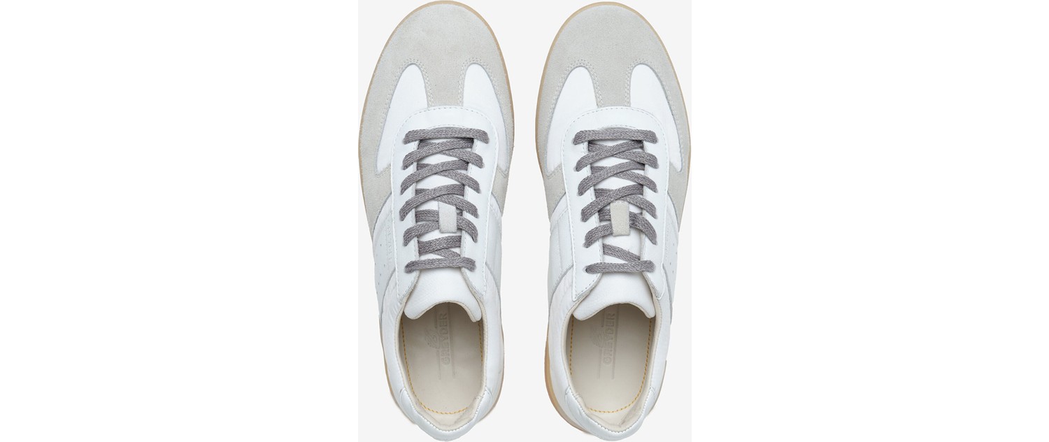Greyder Erkek Lacivert Hakiki Deri Sneaker Ayakkabı 6Y1SA18940 görsel 5