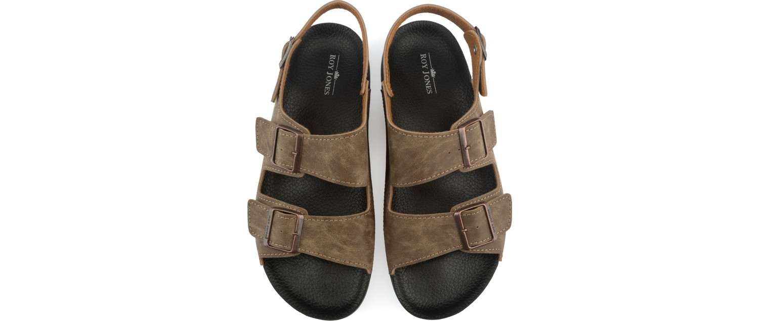 Roy Jones Barcelona Urban Sandals Rahat Yumuşak Tabanlı Erkek Sandalet görsel 4