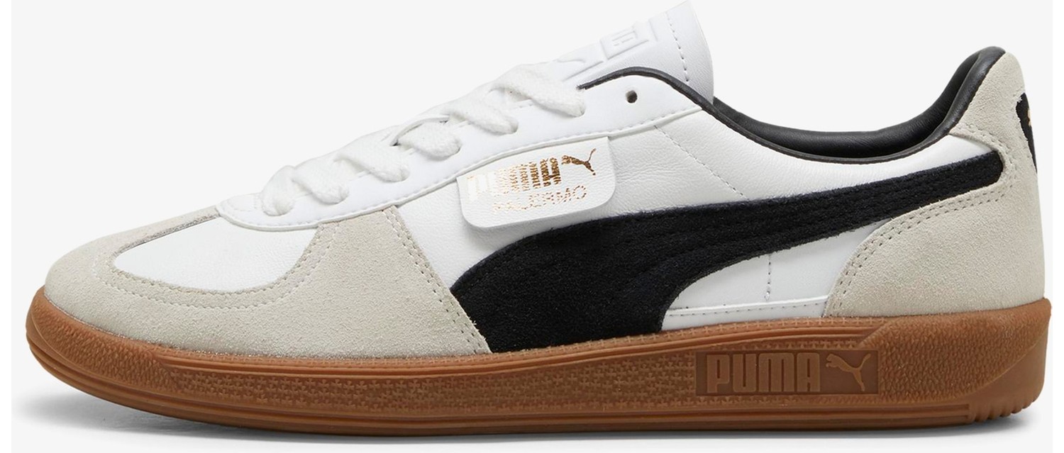 Puma Palermo Leather Unisex Siyah Spor Ayakkabı görsel 5