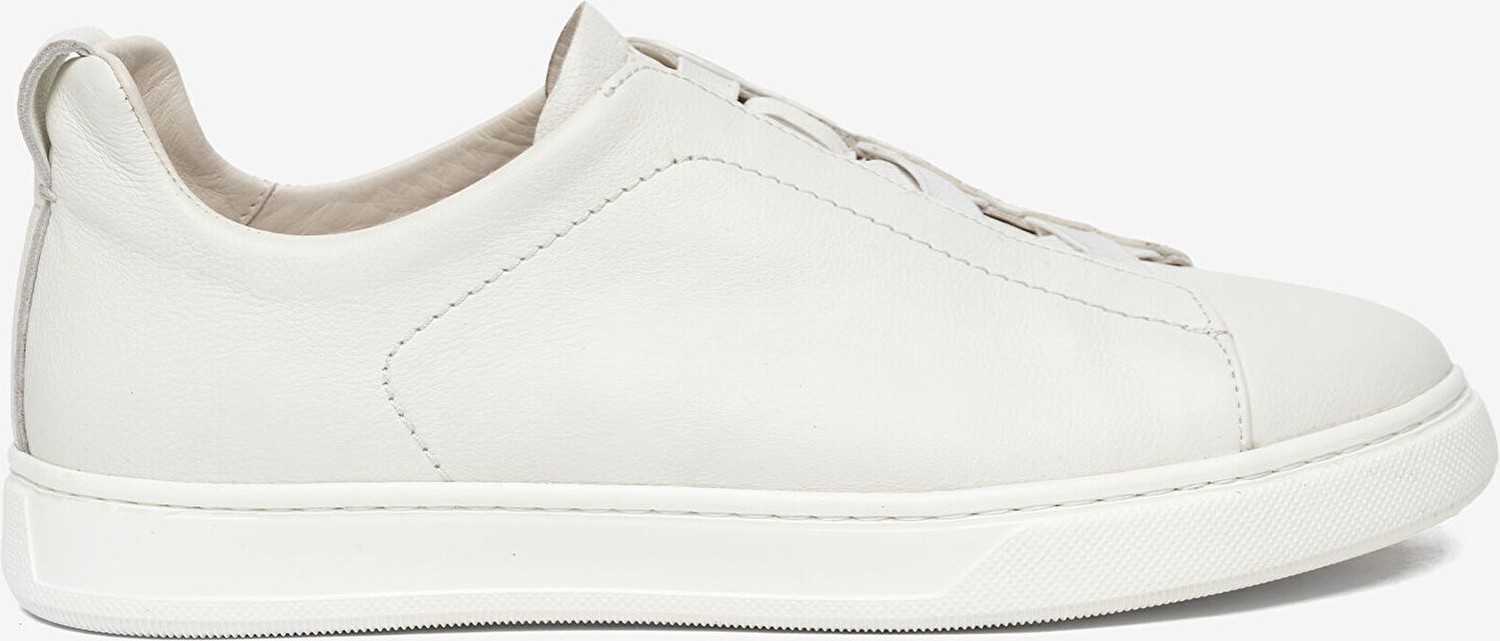 Greyder Erkek Beyaz Hakiki Deri Sneaker Ayakkabı 6Y1SA18952 görsel 6