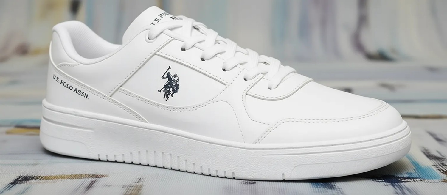 U.S. Polo Assn. Lee Erkek Beyaz Sneaker görsel 6