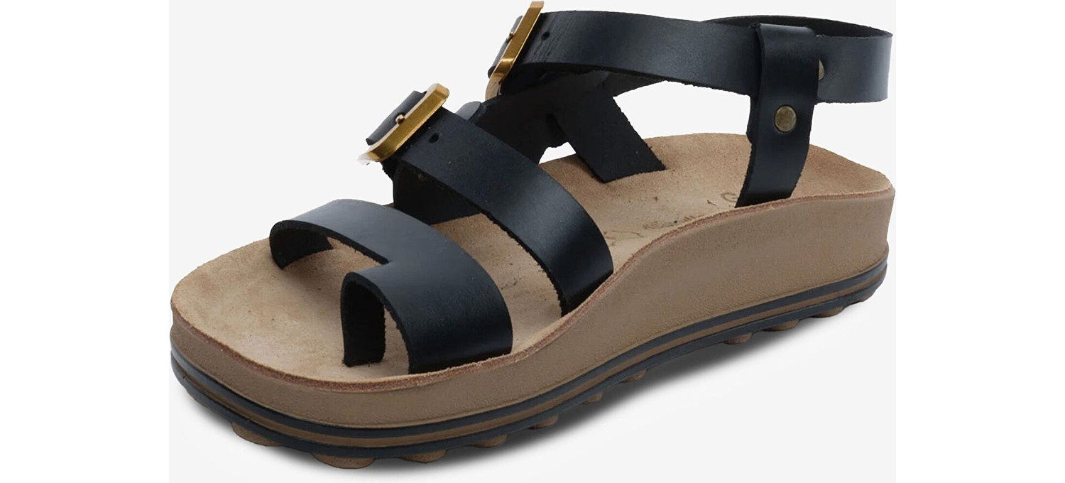 Greyder Kadın Rose Yılan Hakiki Deri Sandalet 6Y2FS59205 görsel 8