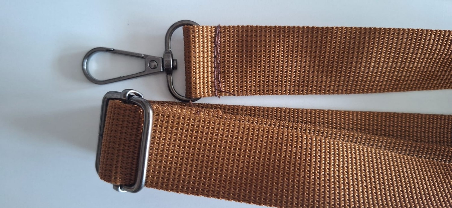 Renkli İlmekler Kolon Çapraz Çanta Askısı 2.5cm Kanca Renk Seçiniz görsel 5