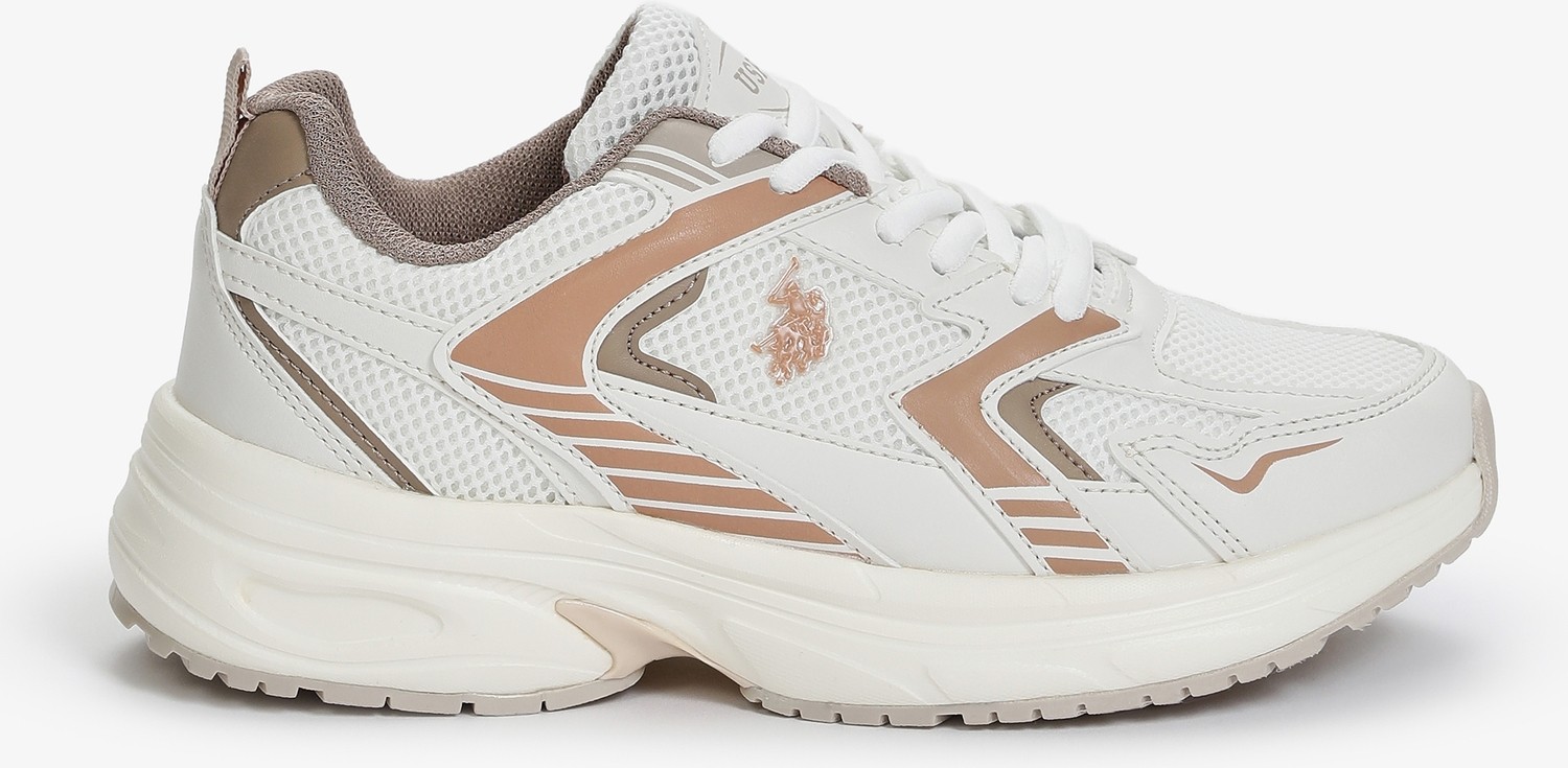 U.S. Polo Assn. Kadın Krem Spor Ayakkabı 50323143-VR071 görsel 2