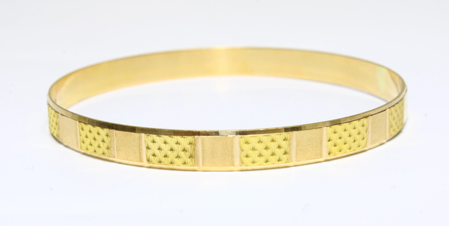 Kızılay Kuyumcusu 22 Ayar Altın Desenli Bilezik Kelepçe 13.78 gr