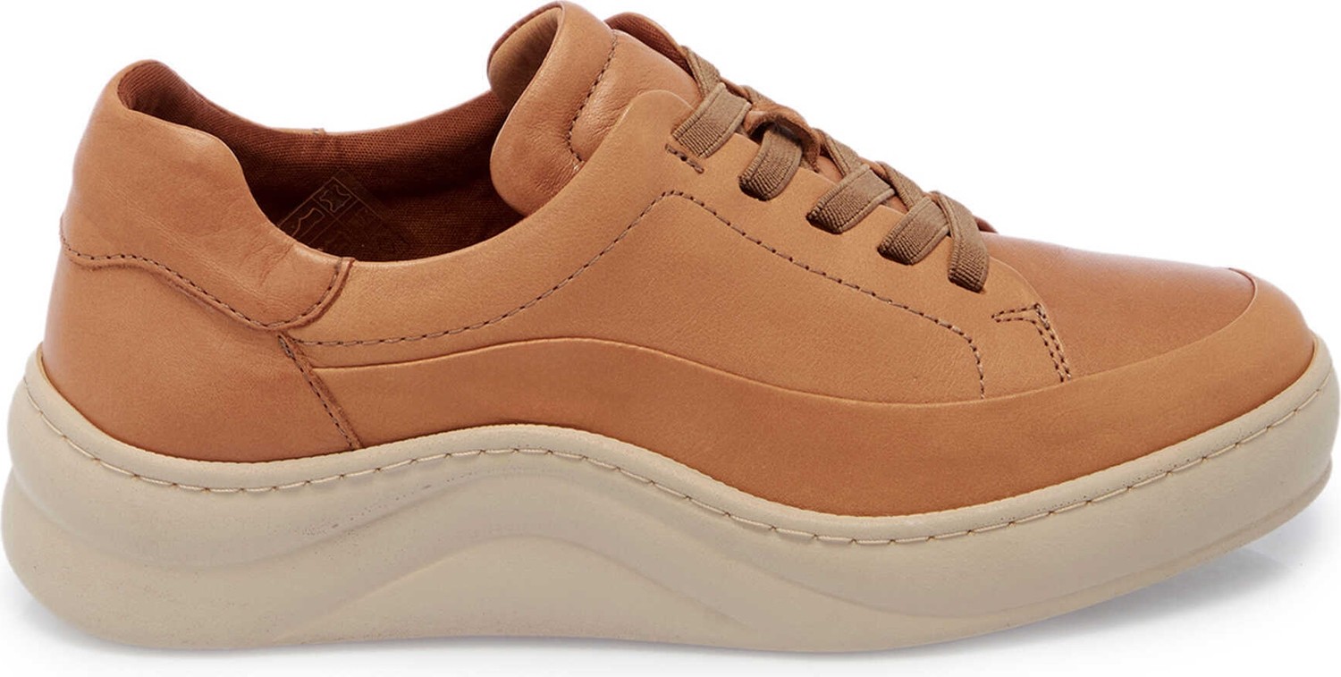 Tergan Taba Hakiki Deri Kadın Sneaker - K25I1AY67939-L8R