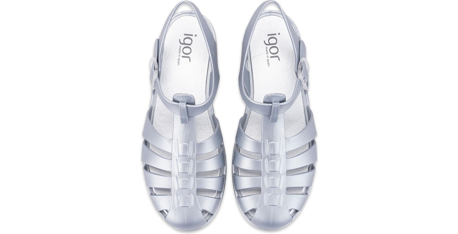 Igor BB340Z Biarritz Metal Brillo Bronz Kadın Sandalet görsel 3