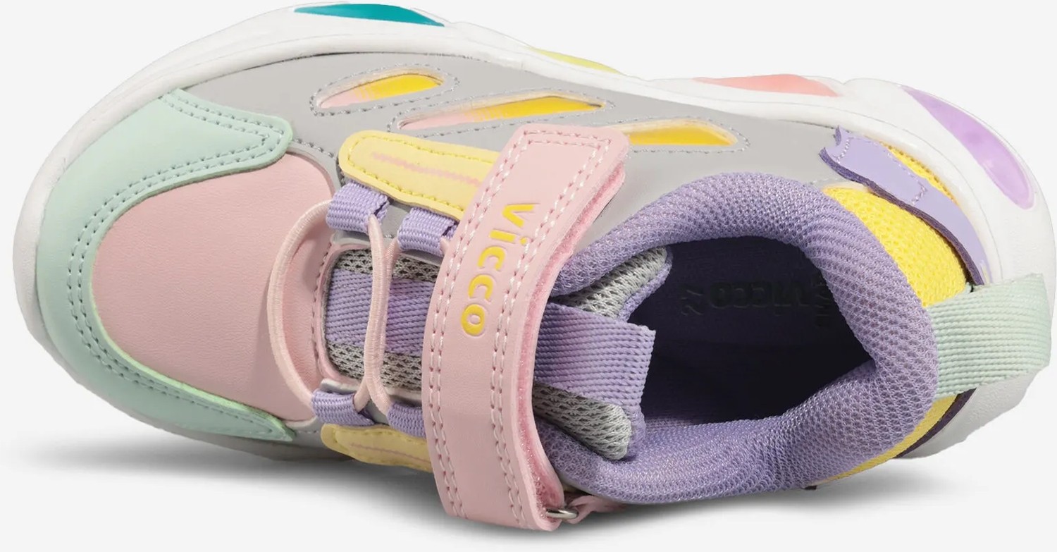 Vicco Lamb Işıklı Çocuk Spor Ayakkabı Pembe görsel 3
