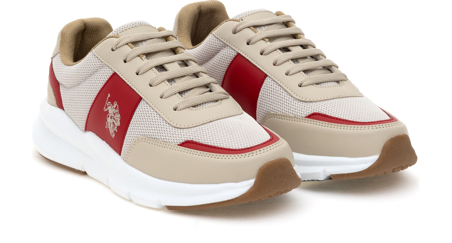 U.S. Polo Assn. Kadın Açık Gri Spor Ayakkabı 50306275-VR001 görsel 8
