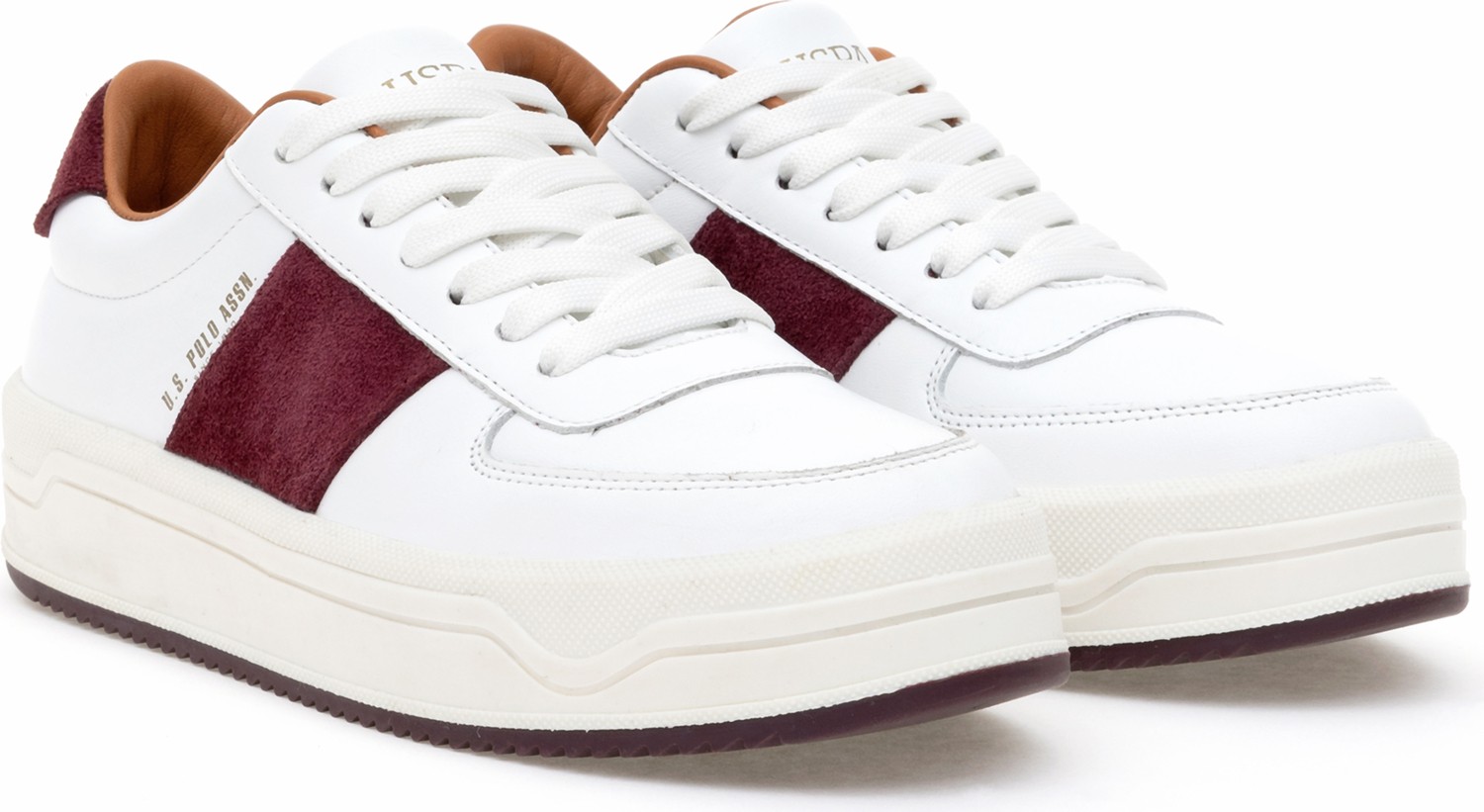U.S. Polo Assn. Kadın Beyaz Spor Ayakkabı 50297257-VR013 görsel 2