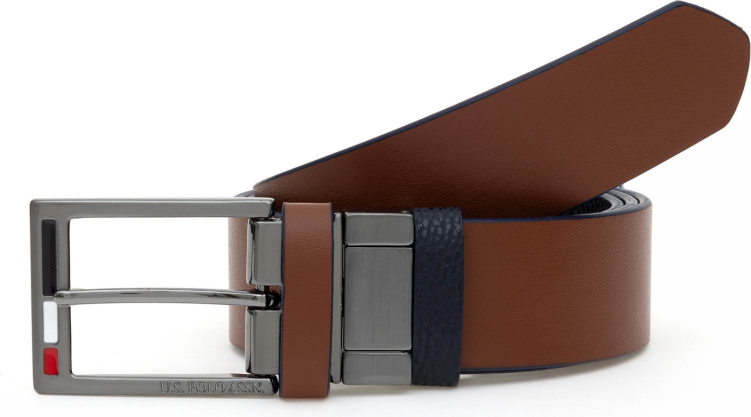 U.S. Polo Assn. Erkek Lacivert Çift Taraflı Kemer 50304735-VR033 görsel 6