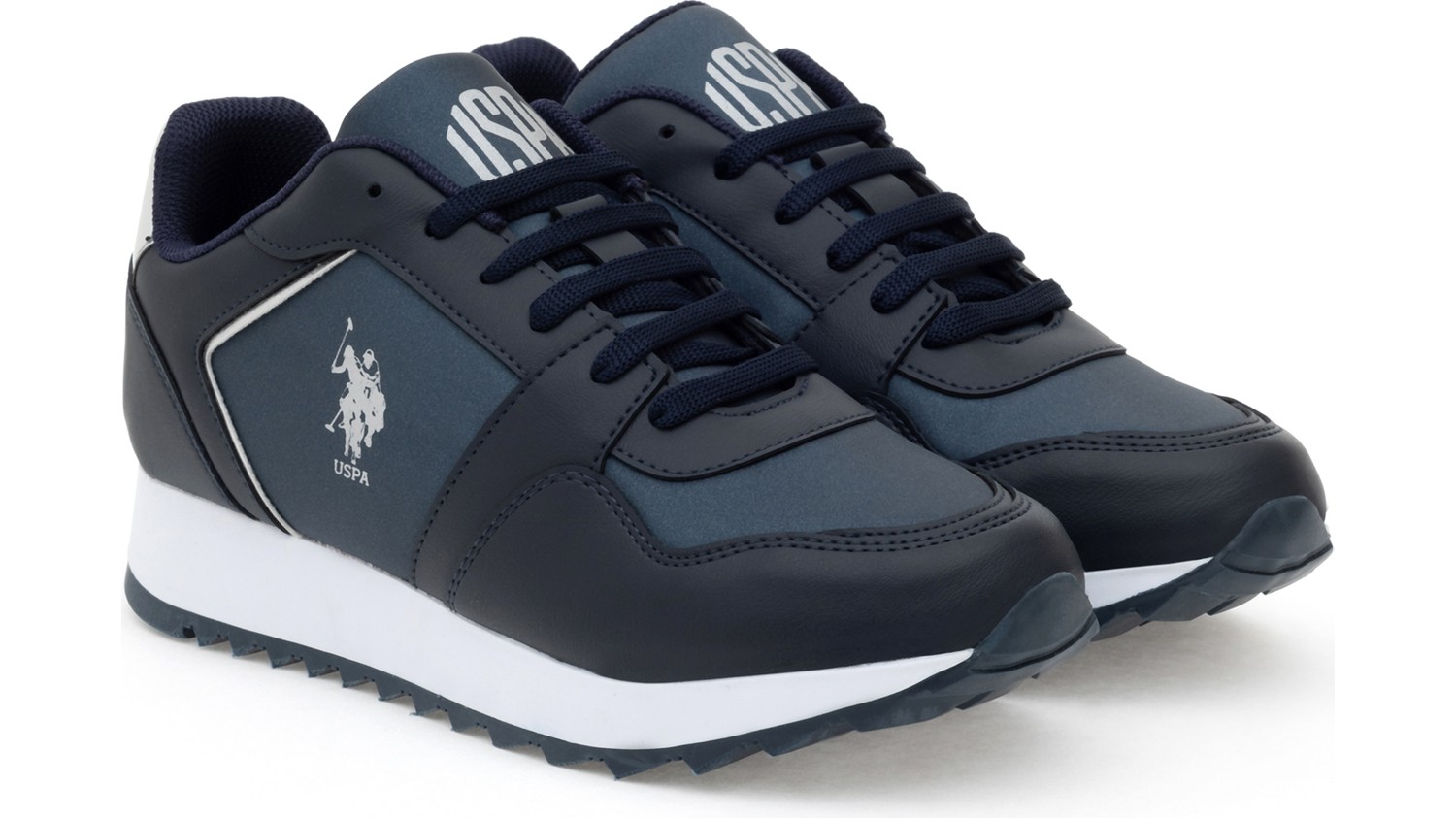 U.S. Polo Assn. Kadın Siyah Spor Ayakkabı 50316403-VR046 görsel 2