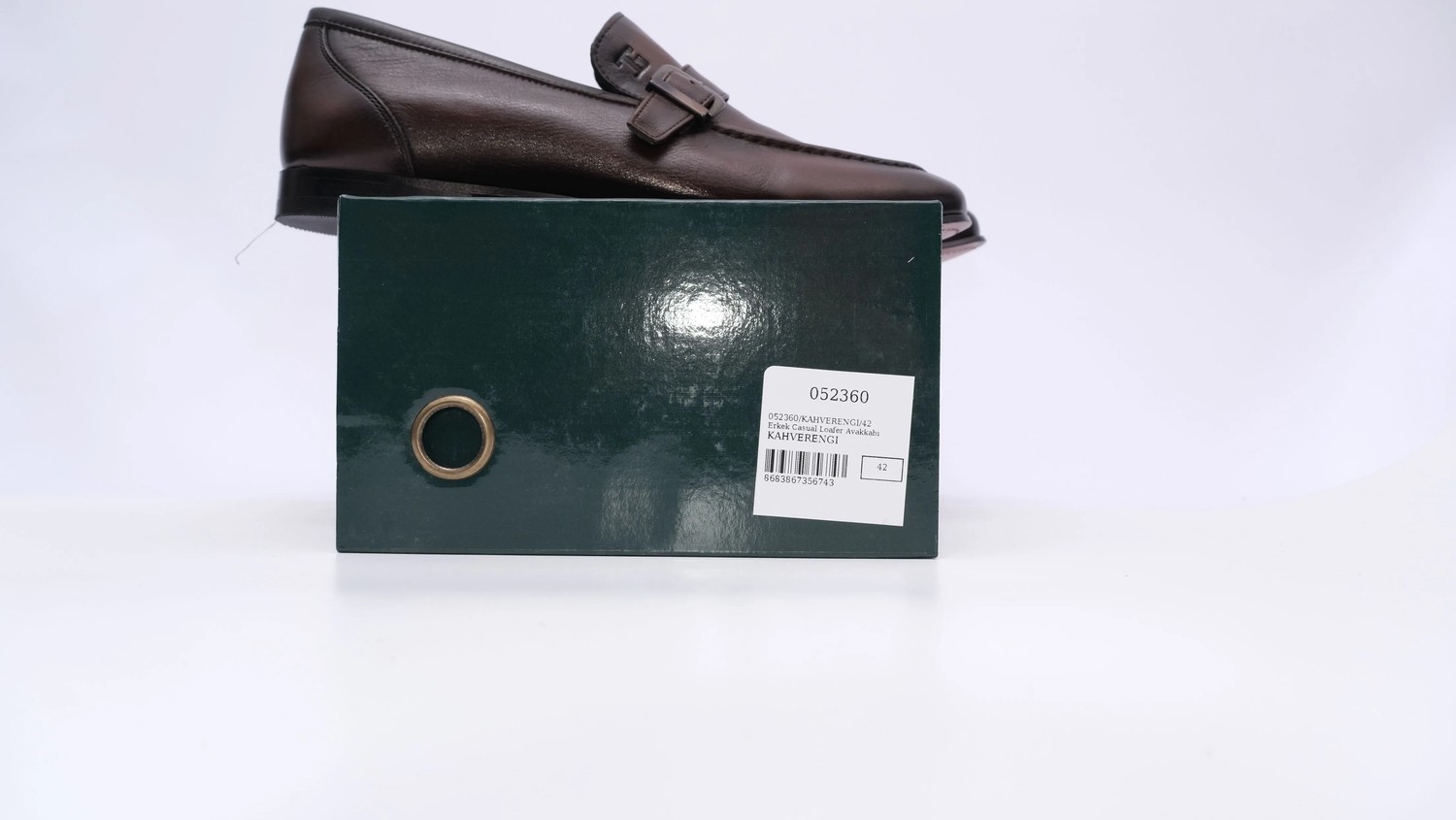 Togo Kahverengi Hakiki Deri Erkek Casual Loafer Ayakkabı [052360] görsel 7