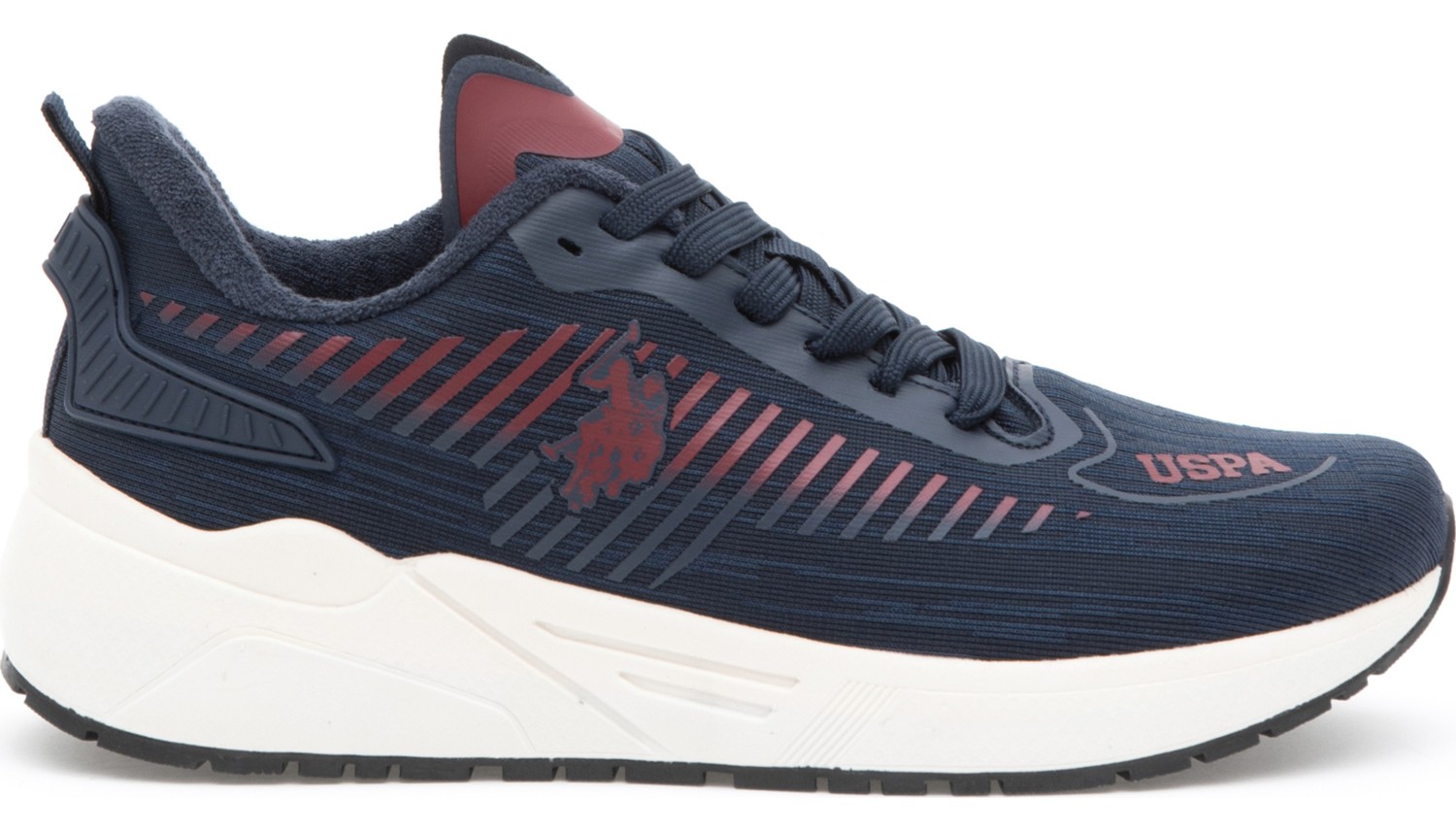 U.S. Polo Assn. Erkek Siyah Spor Ayakkabı 50293740-VR046 görsel 7