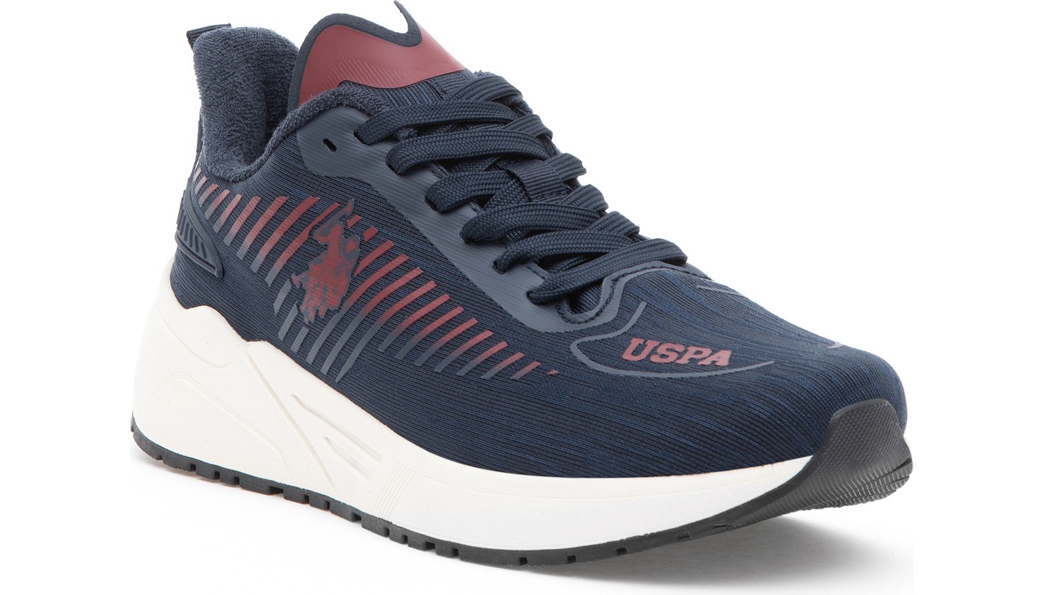 U.S. Polo Assn. Erkek Siyah Spor Ayakkabı 50293740-VR046 görsel 8