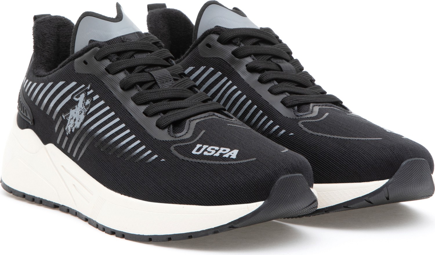 U.S. Polo Assn. Erkek Siyah Spor Ayakkabı 50293740-VR046