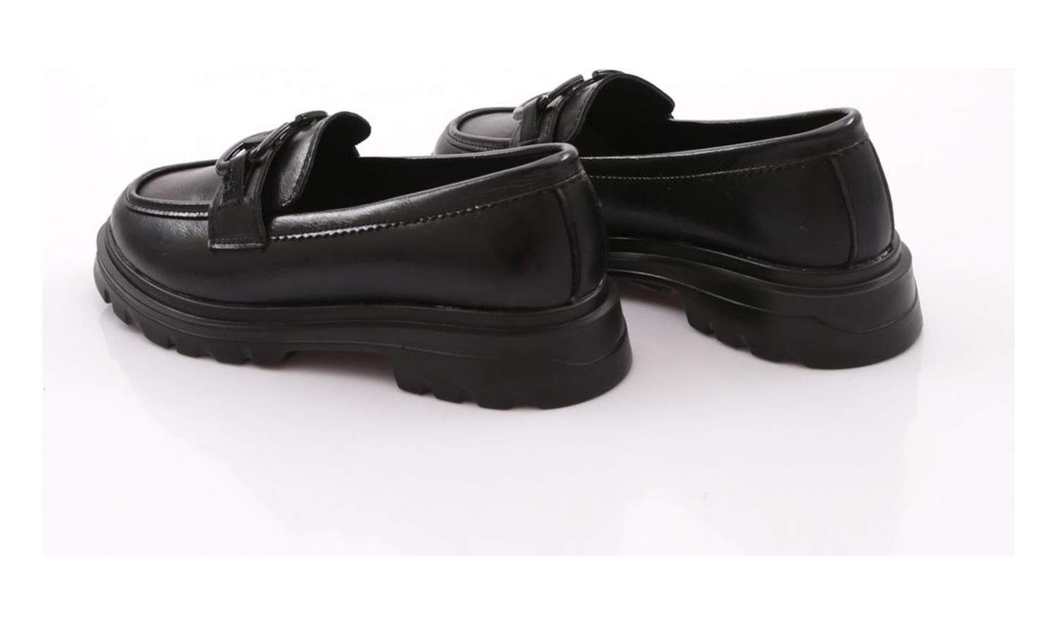 DGN 2621153 Kadın Tokalı Loafer Ayakkabı görsel 7