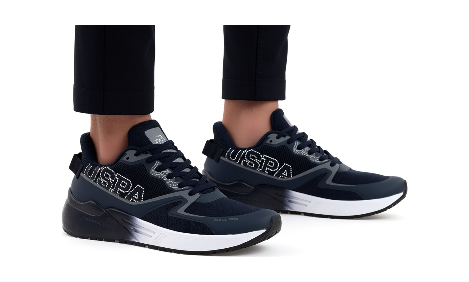 U.S. Polo Assn. Erkek Siyah Spor Ayakkabı 50293757-VR046 görsel 7