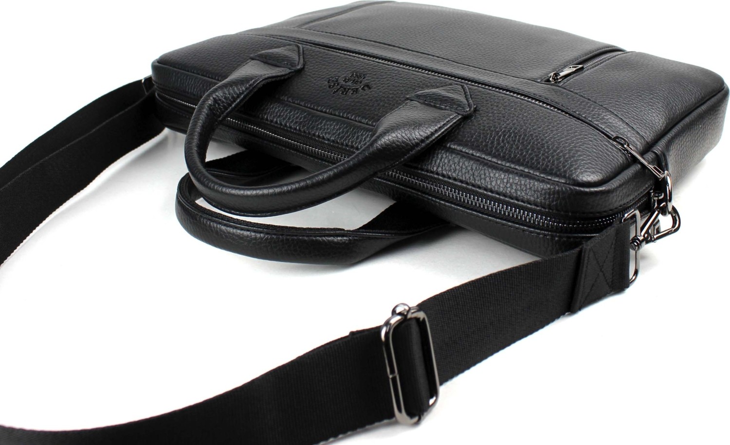 Derise Club Unisex Siyah 14 Inç Evrak ve Laptop Çantası görsel 5