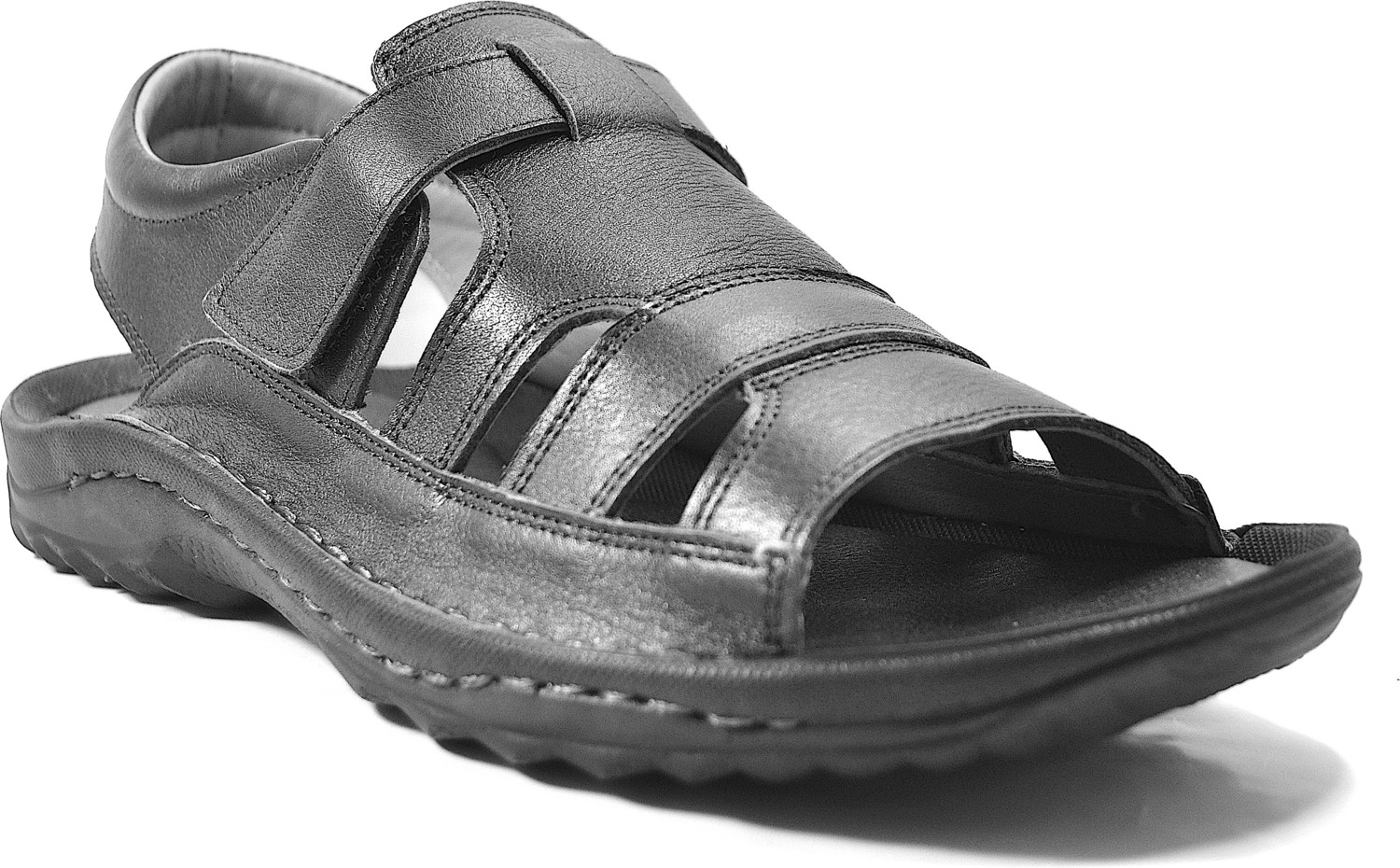 Onlo Ayakkabı DK.0918 Hakiki Deri Anatomik Erkek Sandalet görsel 2