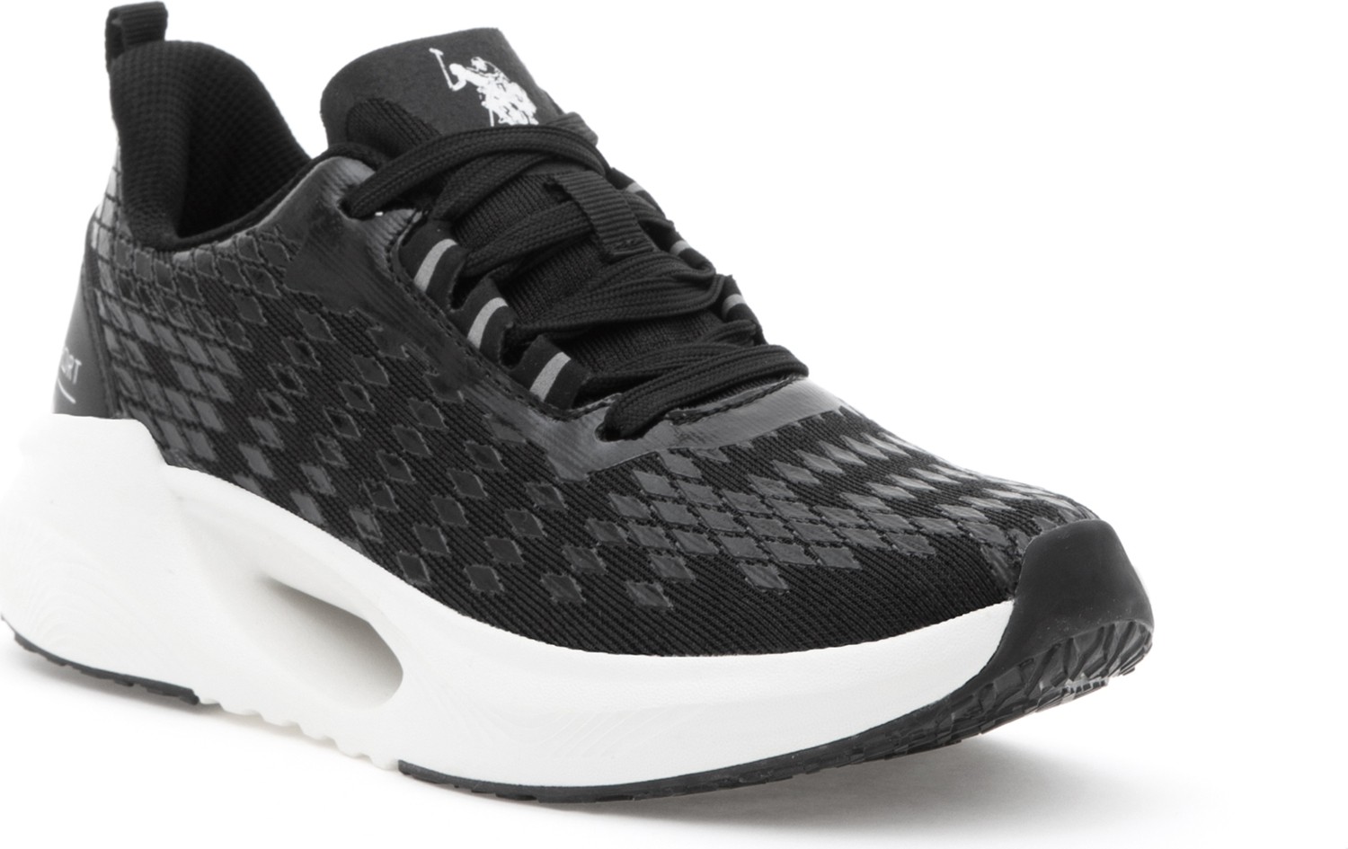 U.S. Polo Assn. Kadın Siyah Spor Ayakkabı 50293771-VR046 görsel 3