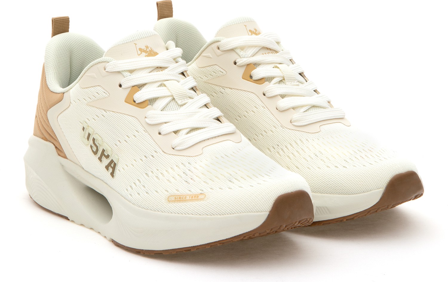 U.S. Polo Assn. Kadın Bej Spor Ayakkabı 50304418-VR015 görsel 8