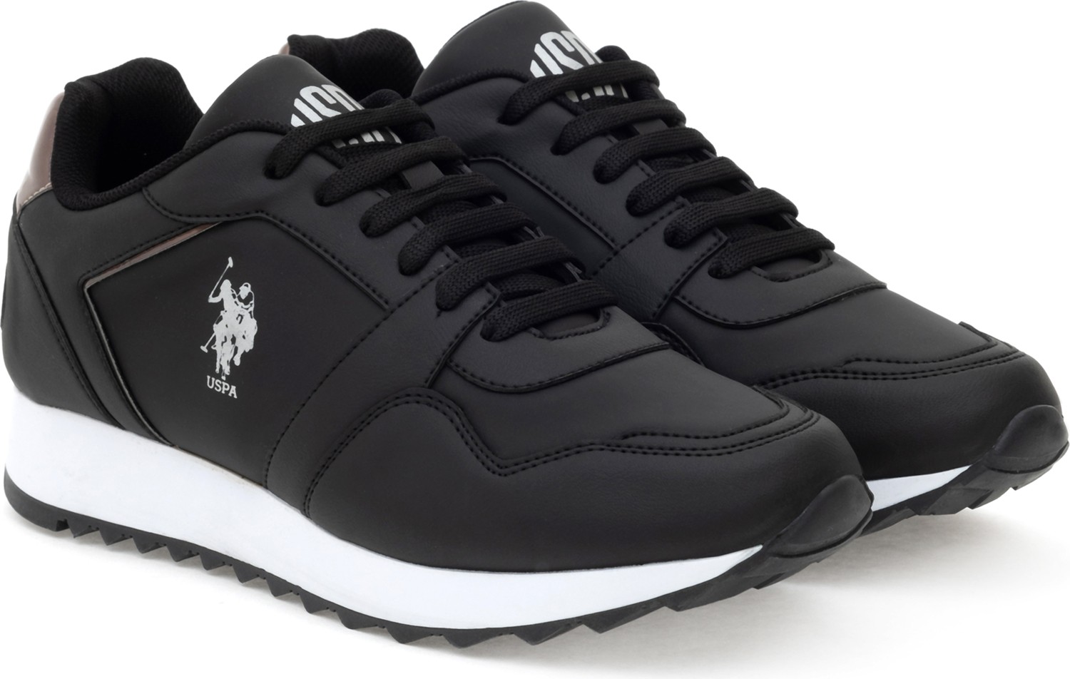 U.S. Polo Assn. Kadın Siyah Spor Ayakkabı 50316403-VR046 görsel 8