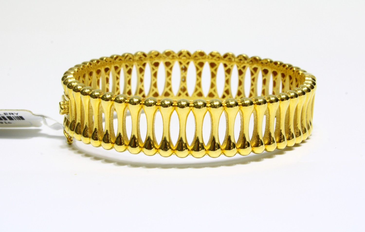 Kızılay Kuyumcusu 22 Ayar Altın Şık Tasarım Kelepçe Bilezik 38.10 GR KLP1928