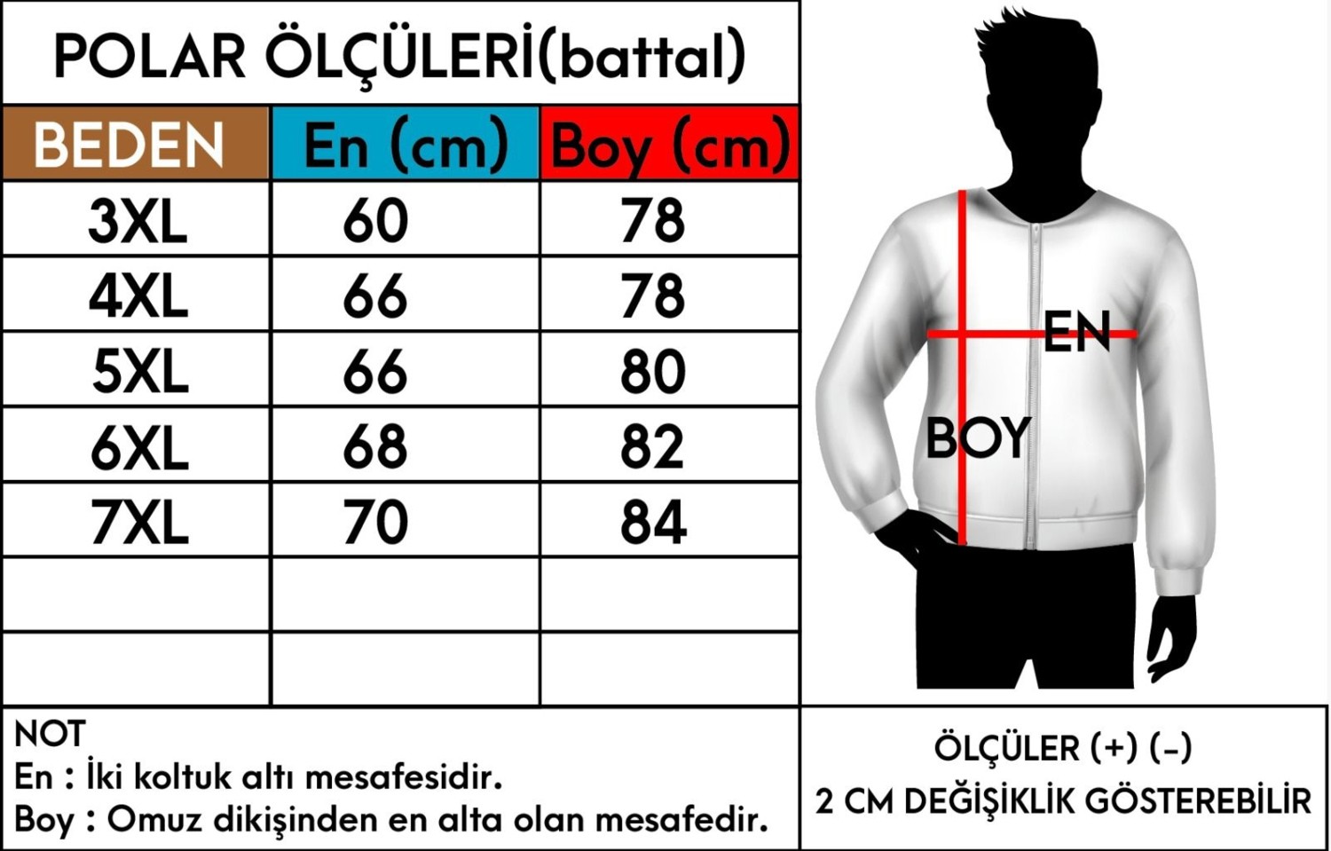 Büyük Beden Thermal Polar Ceket görsel 4