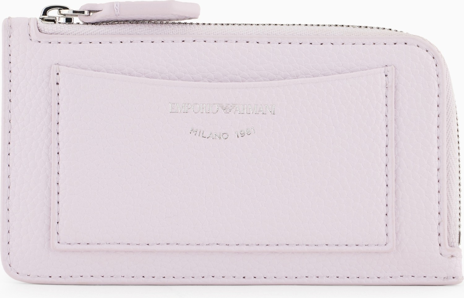 Emporio Armani Kadın Deri Kart Bölmeli Fermuar Kapamalı Lila Kartlık EW000367 AF11953-UA205