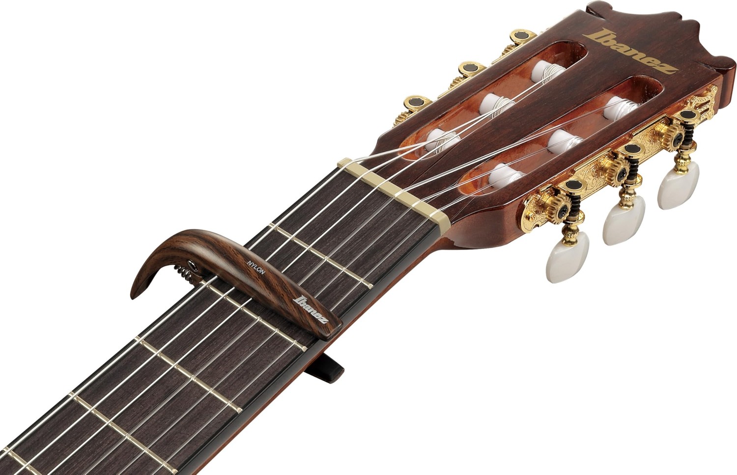 Ibanez Kapodaster Universal - Neredeyse Tüm Gitarlar Için (Düz ve Kavisli) (ICGC10W) görsel 3