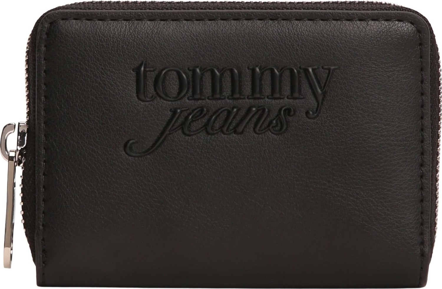 1001 Tommy Hilfiger Tjw Must Small Za Kadın Fermuarlı Cüzdan Black Os