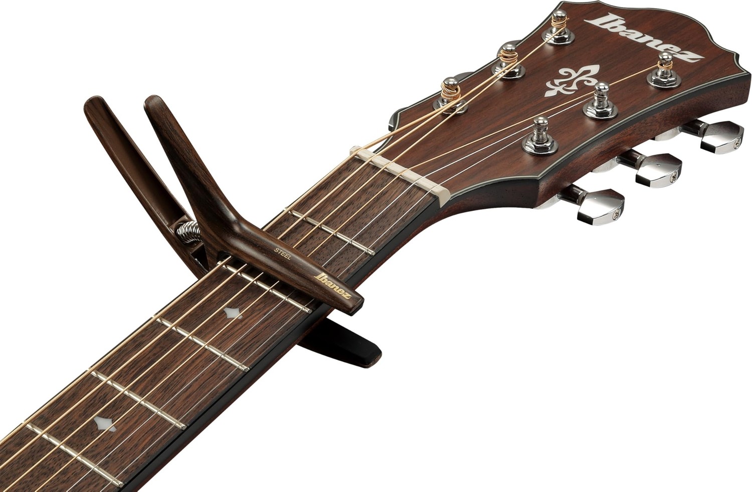 Ibanez Kapodaster Universal - Neredeyse Tüm Gitarlar Için (Düz ve Kavisli) (ICGC10W) görsel 4