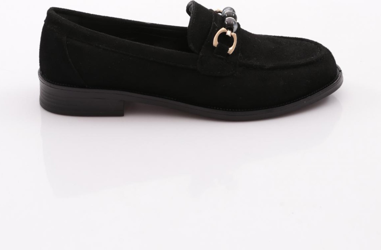 DGN 2624412 Kadın Tokalı Loafer Ayakkabı