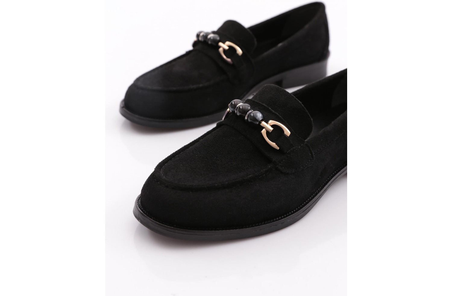 DGN 2624412 Kadın Tokalı Loafer Ayakkabı görsel 4