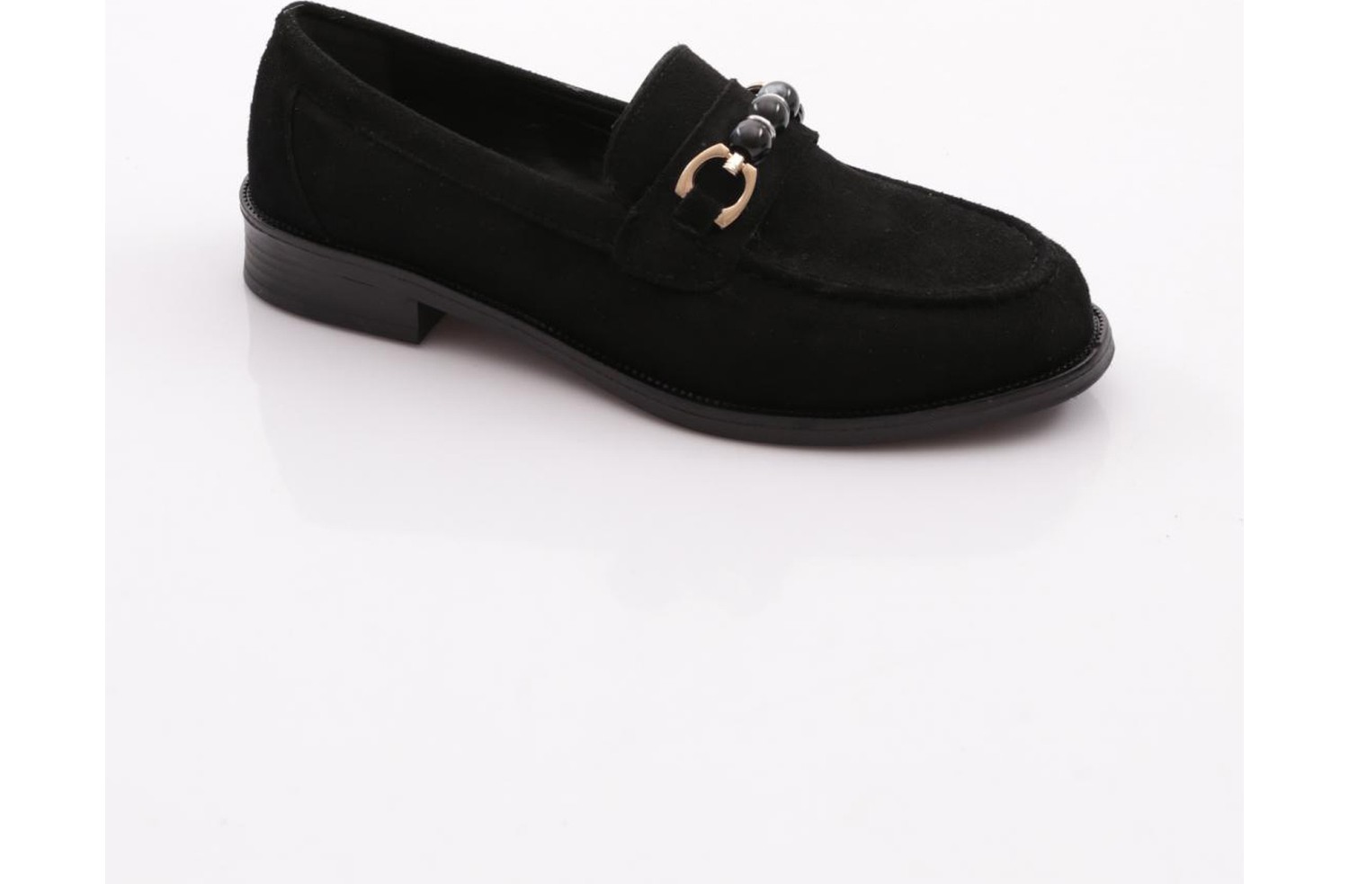 DGN 2624412 Kadın Tokalı Loafer Ayakkabı görsel 5