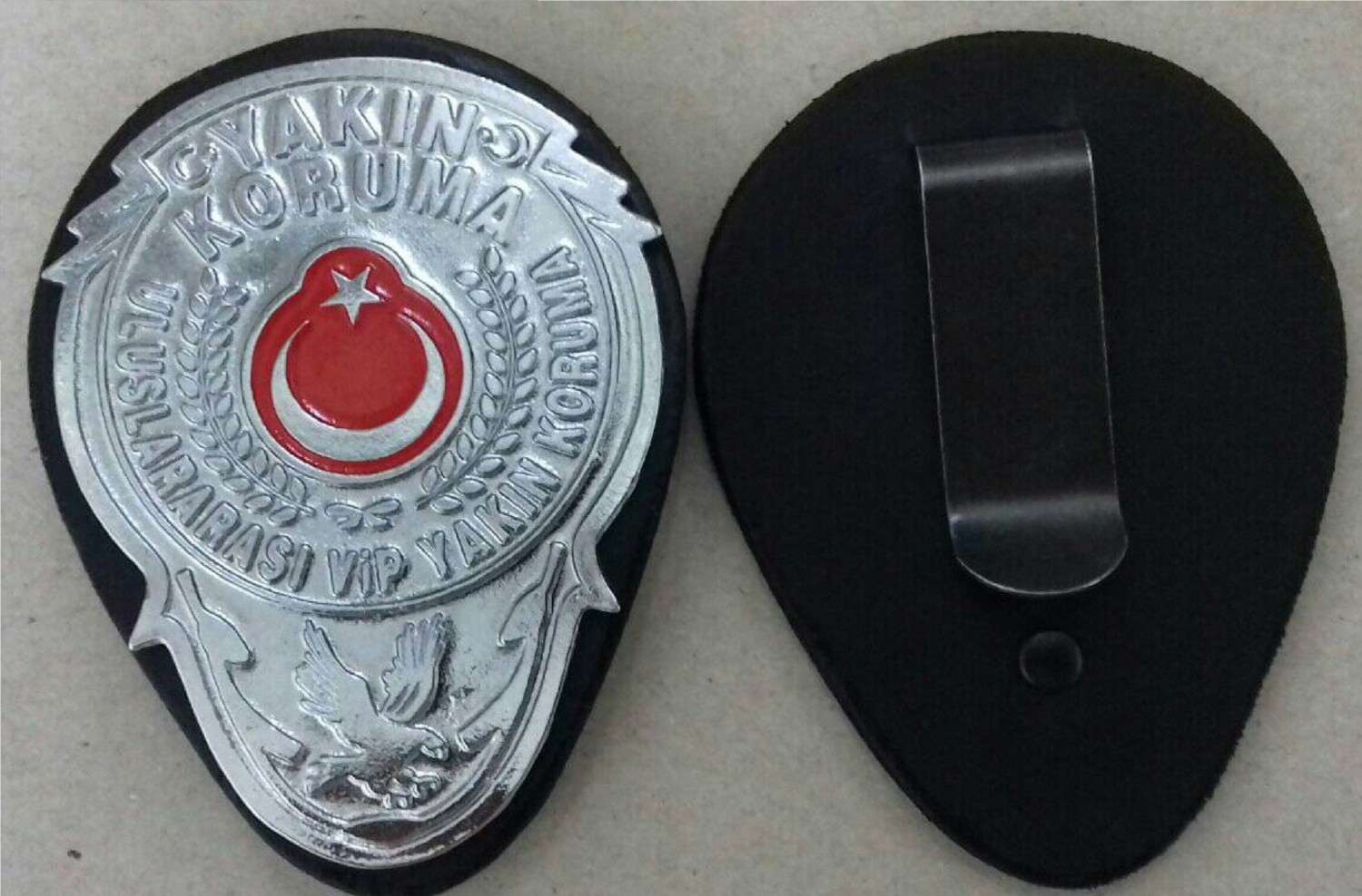 Aldatmaz Yakın Koruma Rozetlı Cüzdanı ve Kemer Rozeti Satın Al.sıvıle Satılmaz görsel 7