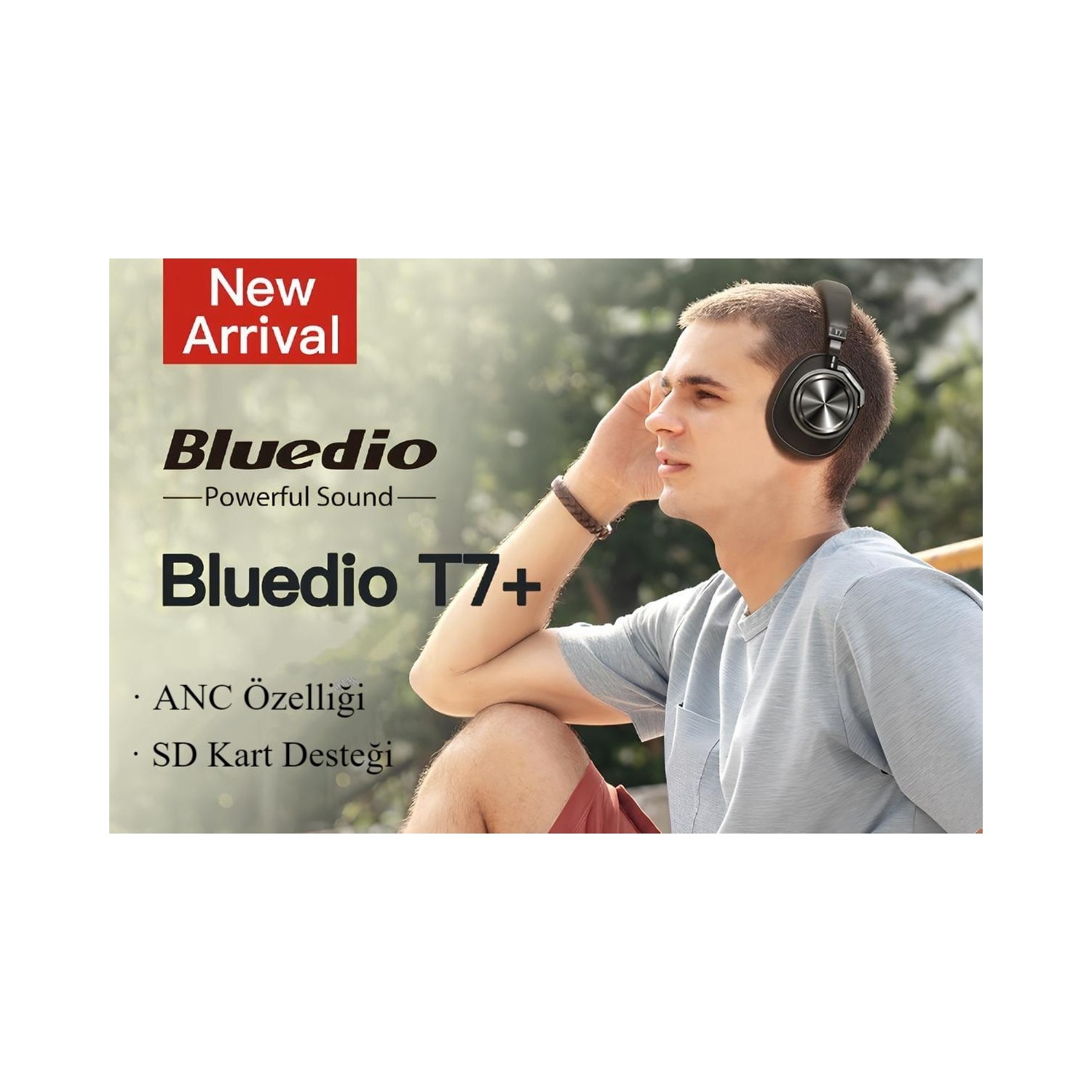 Bluedio T7+ Plus Kablosuz Bluetooth BT5.0 Kulaklık Fiyatı