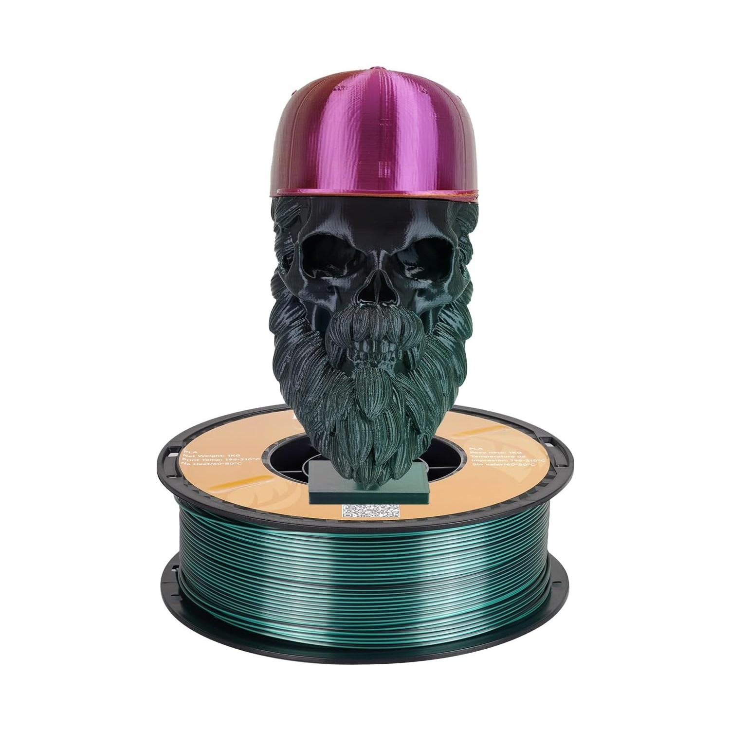 Kingroon Çift Renk Silk PLA Filament