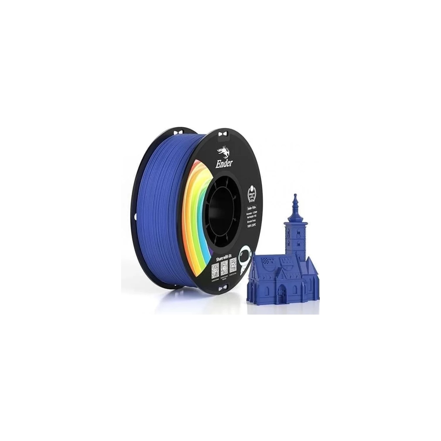 Creality Ender Pla Plus Filament Exact Blue 1.75MM 1kg
