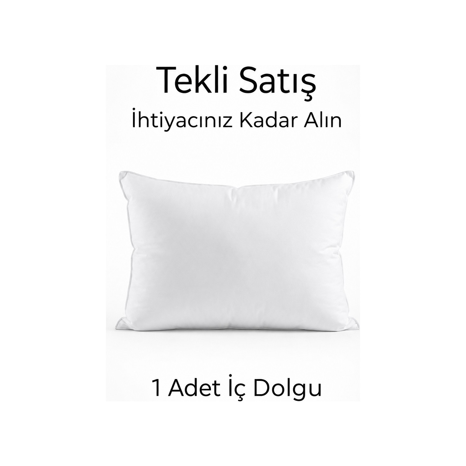 Buldan Natura Kırlent Iç Dolgu Yastığı 40×60 cm – 400 gr Boncuk Silikon Dolgulu, Yıkanabilir – 1 Adet 4. görsel