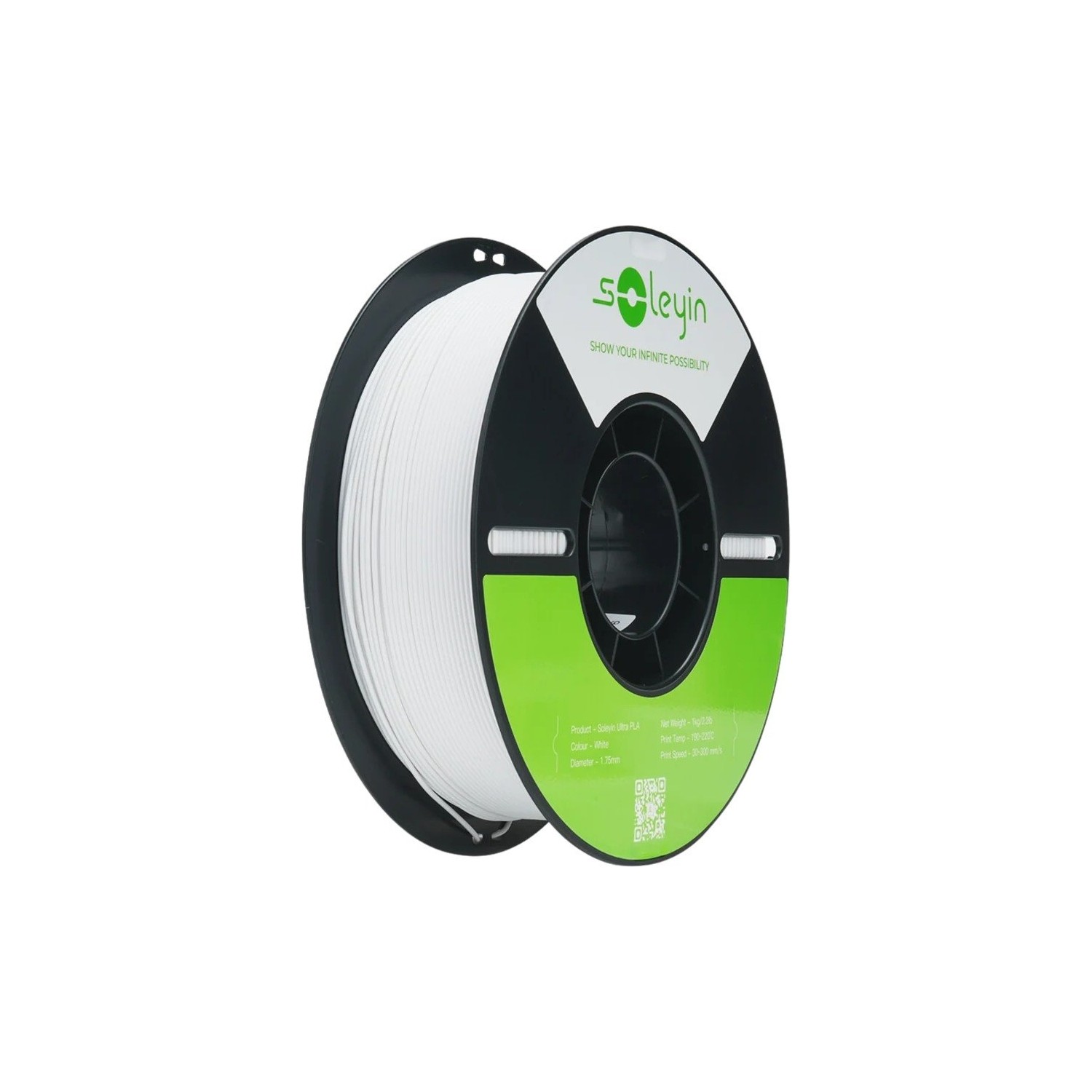 Creality Soleyin Ultra Pla Beyaz Filament 1.75MM 1kg