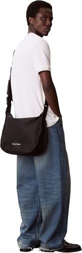 1001 Bold Slıng Crossbody Erkek Omuz Çantası Black Os görsel 4