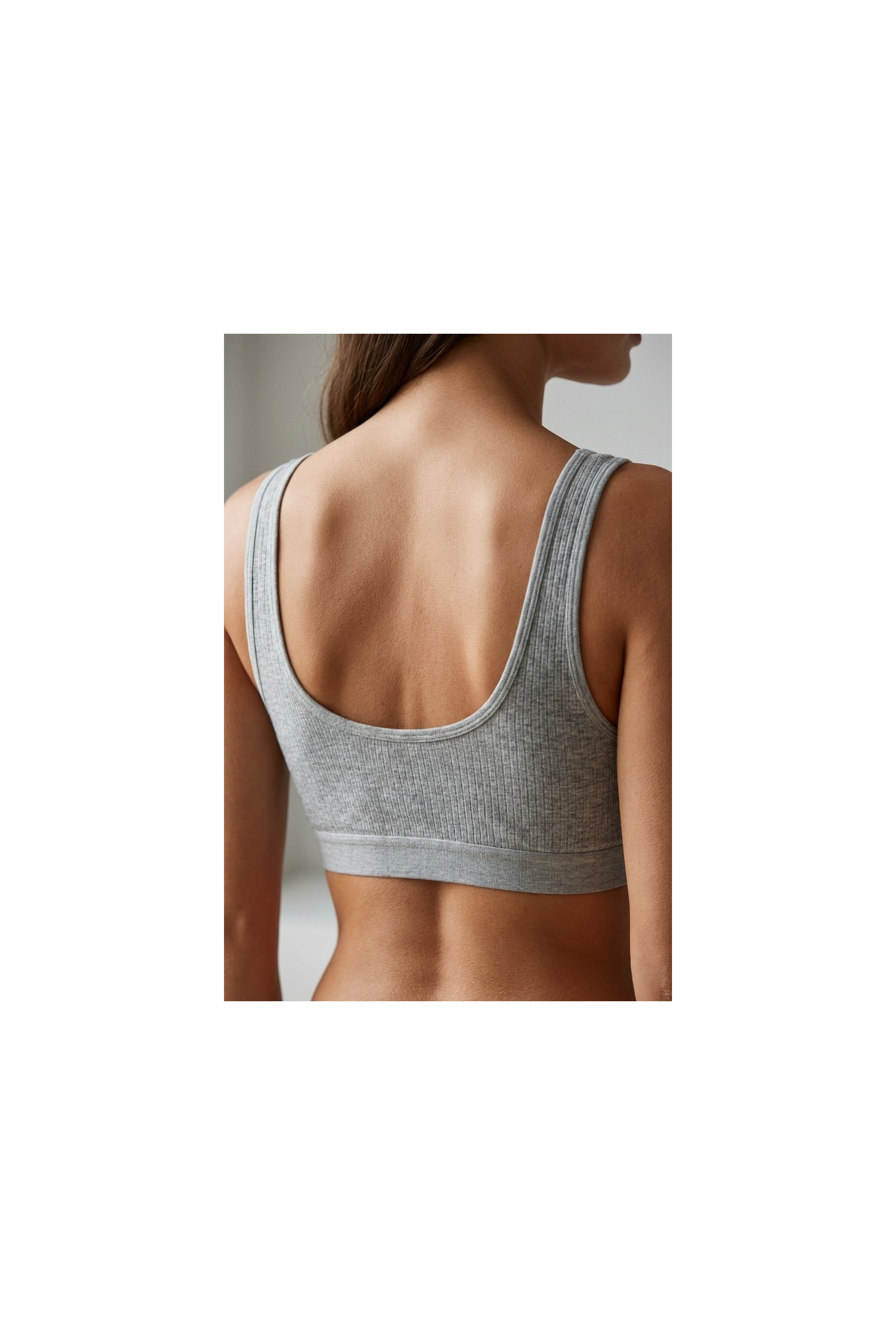 Underwear Bodyway 2'li Paket Fitilli Bralet Büstiyer Esnek Sütyen Günlük Spor Crop Top görsel 3
