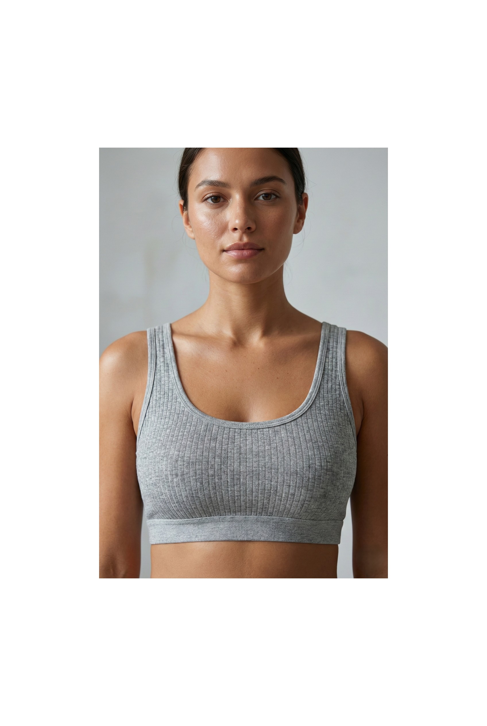 Underwear Bodyway 2'li Paket Fitilli Bralet Büstiyer Esnek Sütyen Günlük Spor Crop Top görsel 6