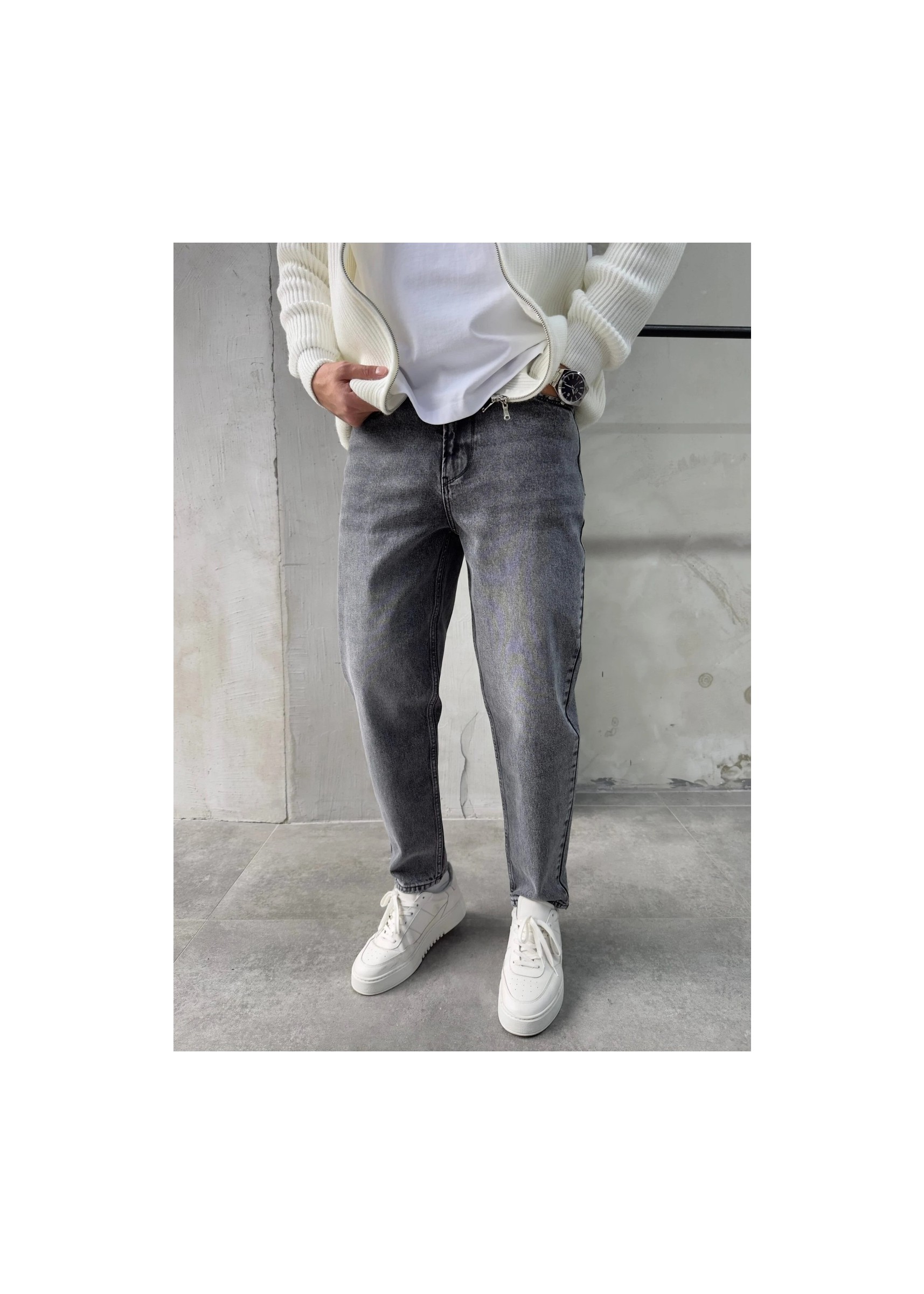 Difransel Jeans Erkek Rahat/fit Kalıp Boyfriend Jean Pantolon
