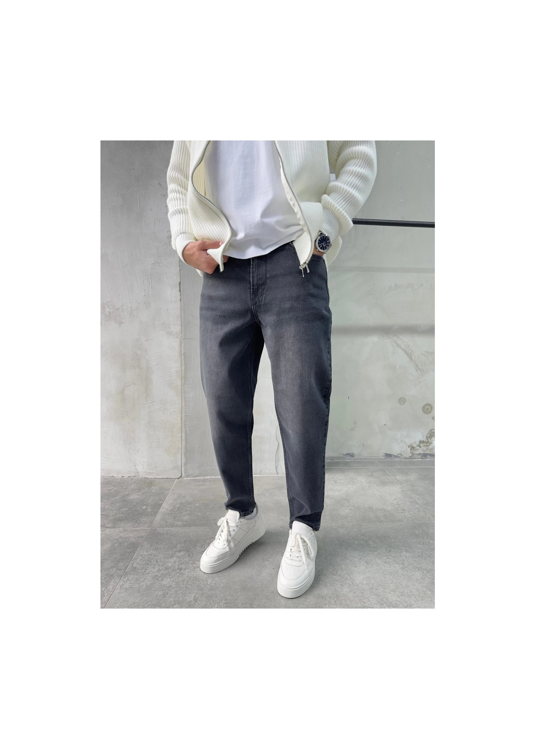 Difransel Jeans Erkek Rahat/fit Kalıp Boyfriend Jean Pantolon