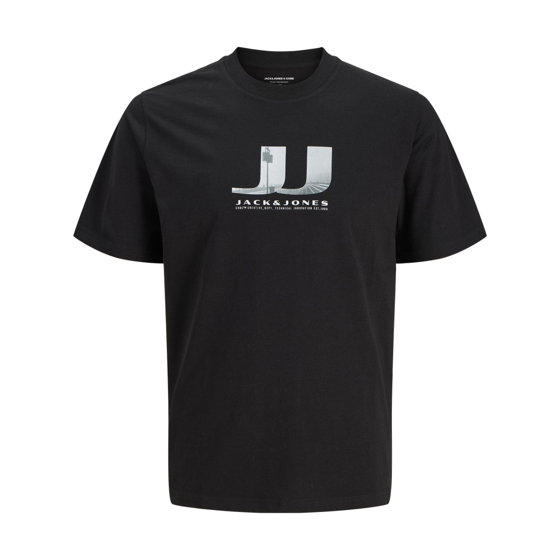 Jack & Jones Erkek Gögüs Logo Baskili Tisört- Dust görsel 6