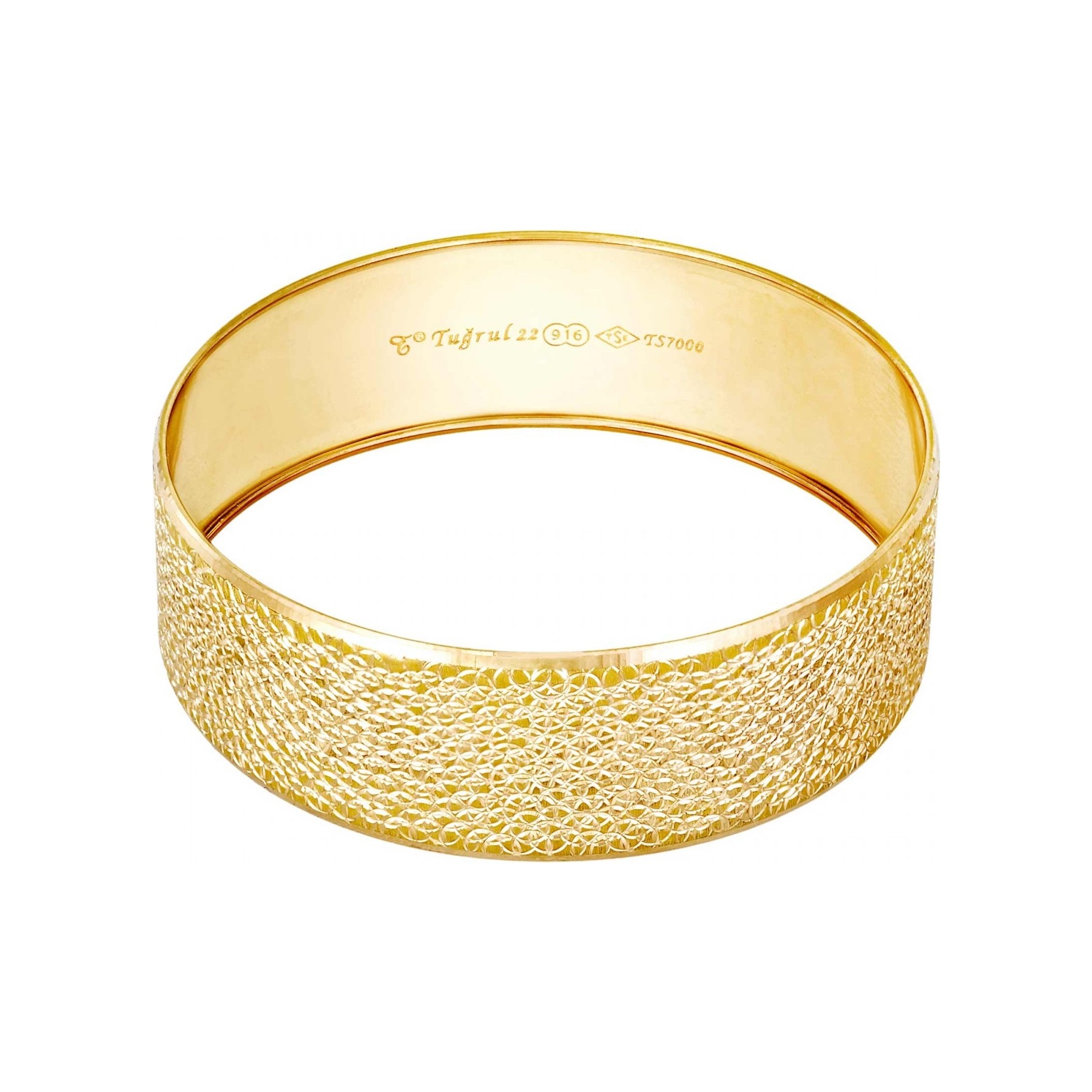 22 gr  22 Ayar Işçiliksiz T25 Bilezik